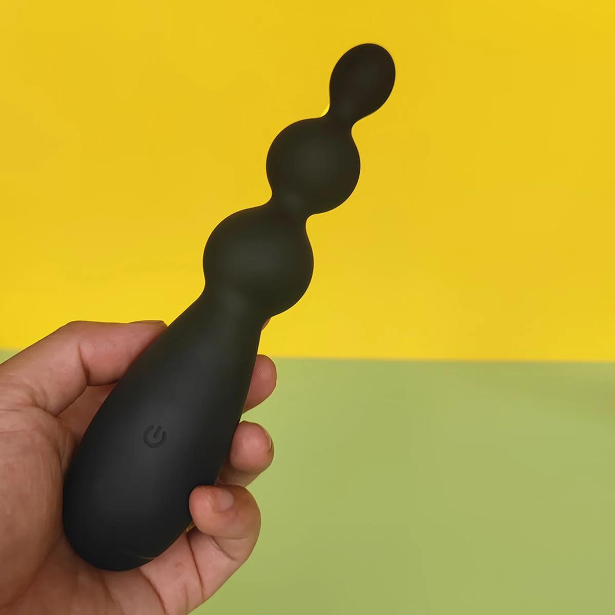 GINYA Process Design Digital Display Function Vibrating Anal Plug Sex Toy gallery image 2