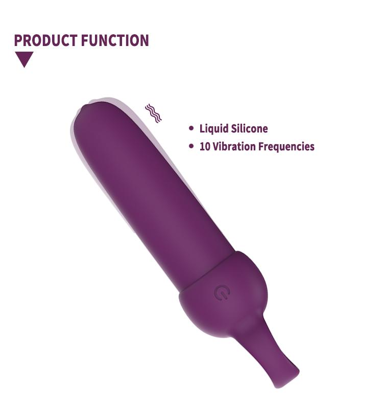 GINYA Liquid Silicone Bullet Vibrators CH06029 gallery image 3