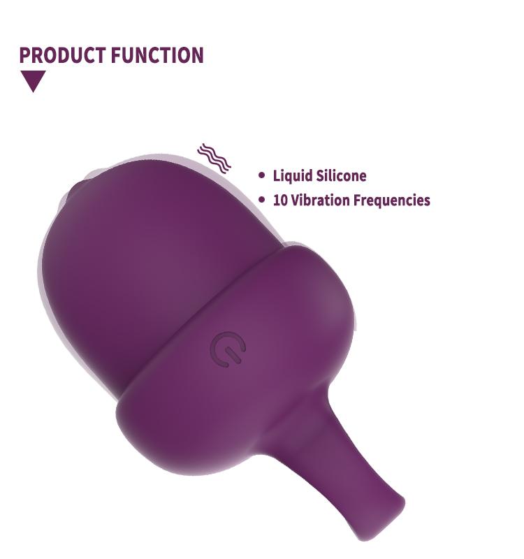GINYA Liquid Silicone Mini Massager CH06030 gallery image 3