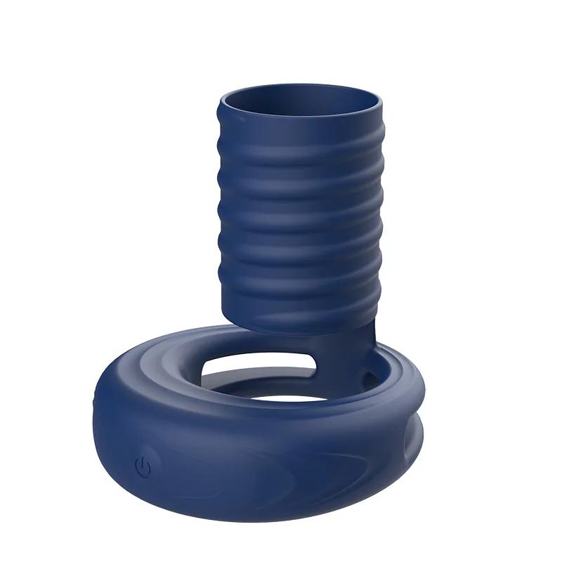 GINYA Liquid Silicone Vibrating Cock Ring CH08040 main image
