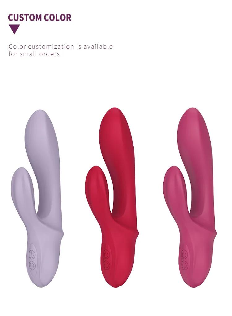 GINYA Liquid Silicone Rabbit Vibrator CH03066 gallery image 5