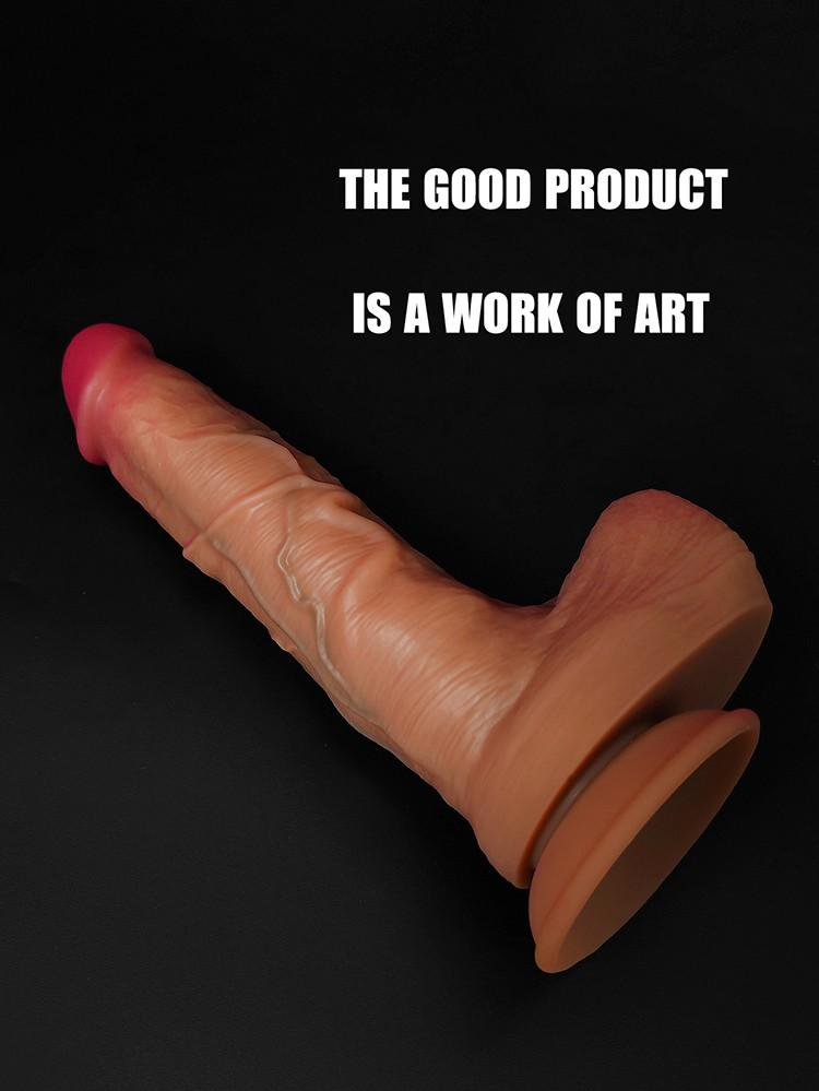 GINYA Super Realistic Liquid Silicone Dildos CH19089 gallery image 2