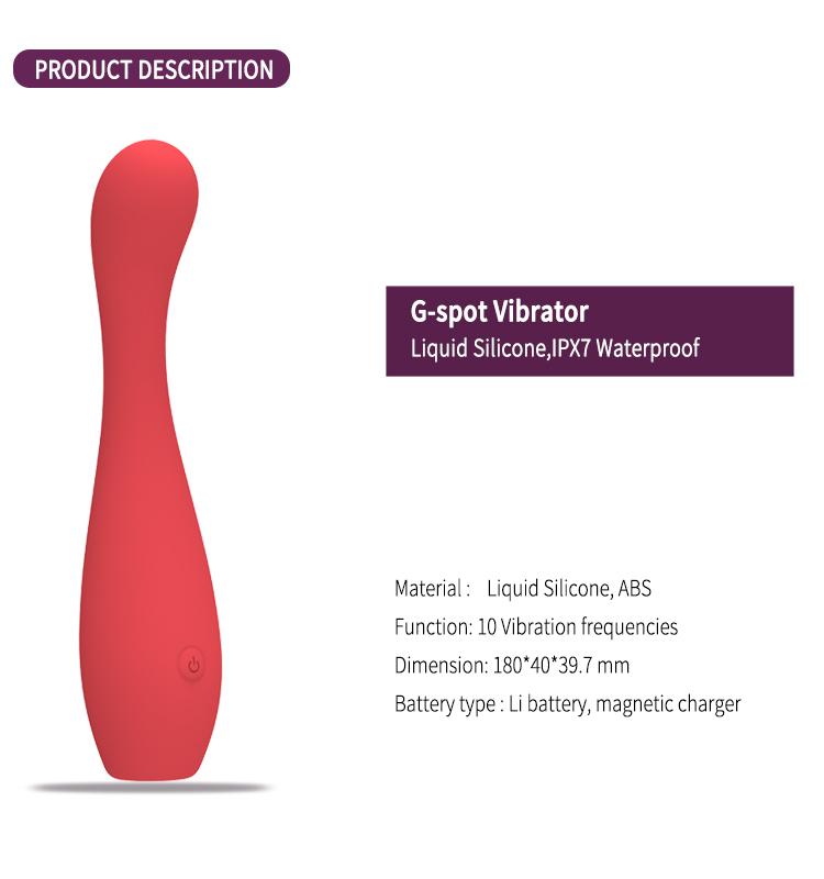 GINYA Nouveau vibrateur de surface en silicone liquide G — CH01312 gallery image 2