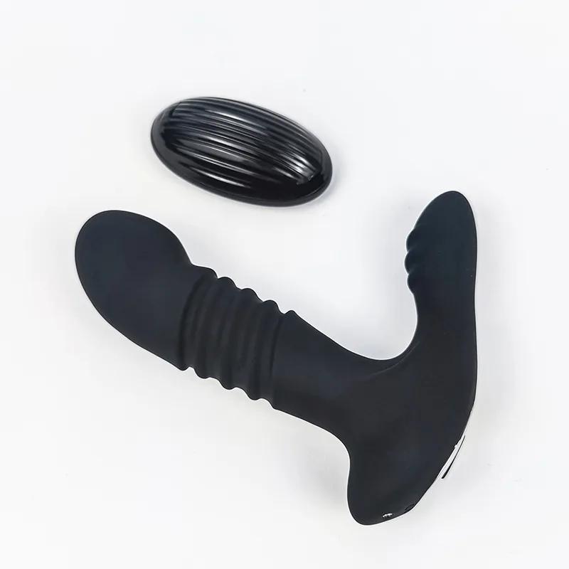 GINYA Vibrating and Thrusting Anal Plug CH16027 gallery image 4