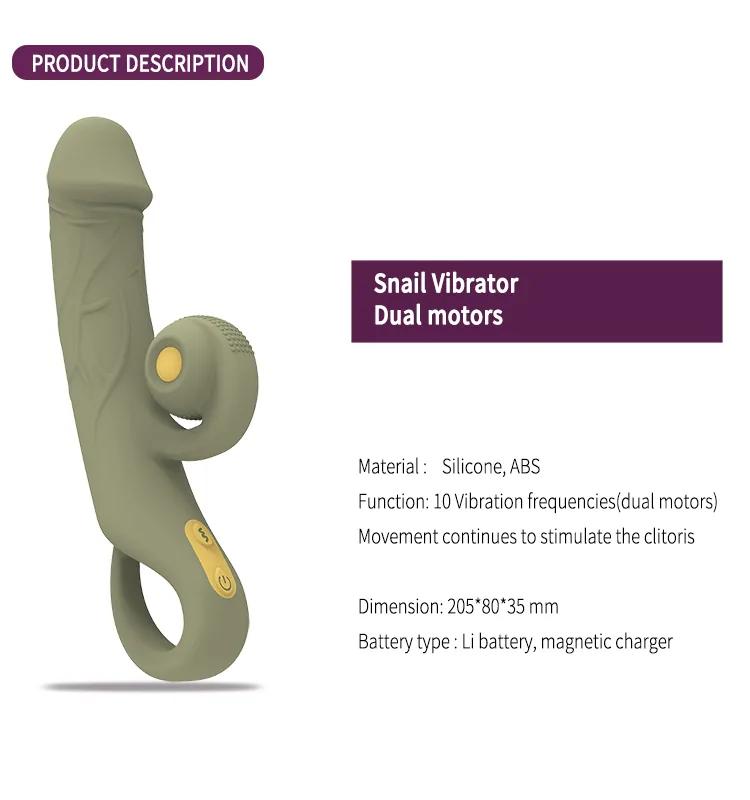 GINYA New Design Snail Vibrator CH01191 gallery image 2