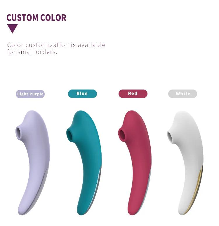 GINYA New Patented Design Women's Suction Vibrator Sex Toy CH05088 gallery image 6