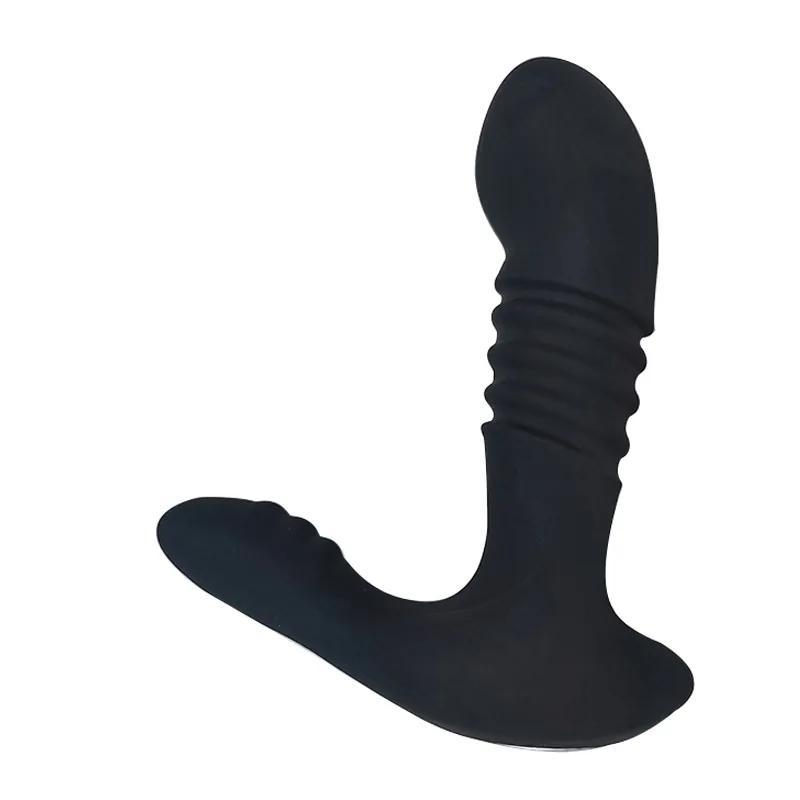 GINYA Vibrating and Thrusting Anal Plug CH16027 main image