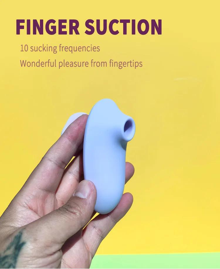 GINYA Mini Female Finger Sucking Vibrator Sex Toy — CH05017&CH05018 gallery image 1