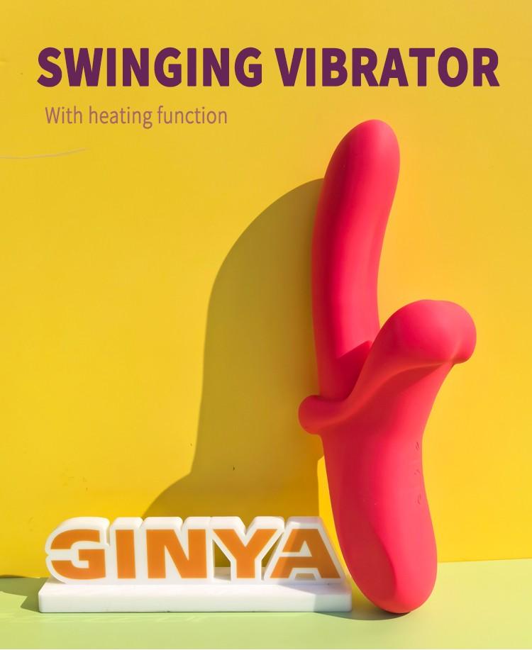 GINYA G-spot Vibrators Female Swinging Vibrating Massager Clitoral Slapping Stimulating Vibrator gallery image 1