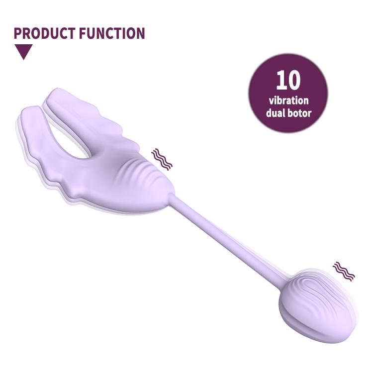 GINYA New Soft Silicone Wearable Female Sex Toys Panty Vibrator Sex Toy gallery image 4