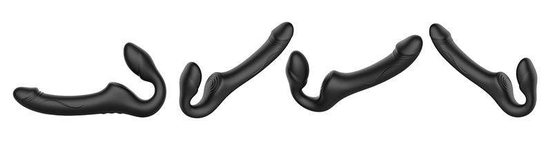 GINYA Strap-on vibrator with flapping stimulator CH01092 gallery image 5
