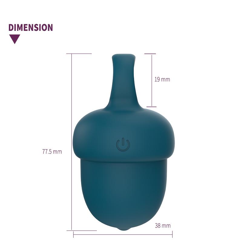 GINYA Liquid Silicone Mini Massager CH06030 gallery image 2