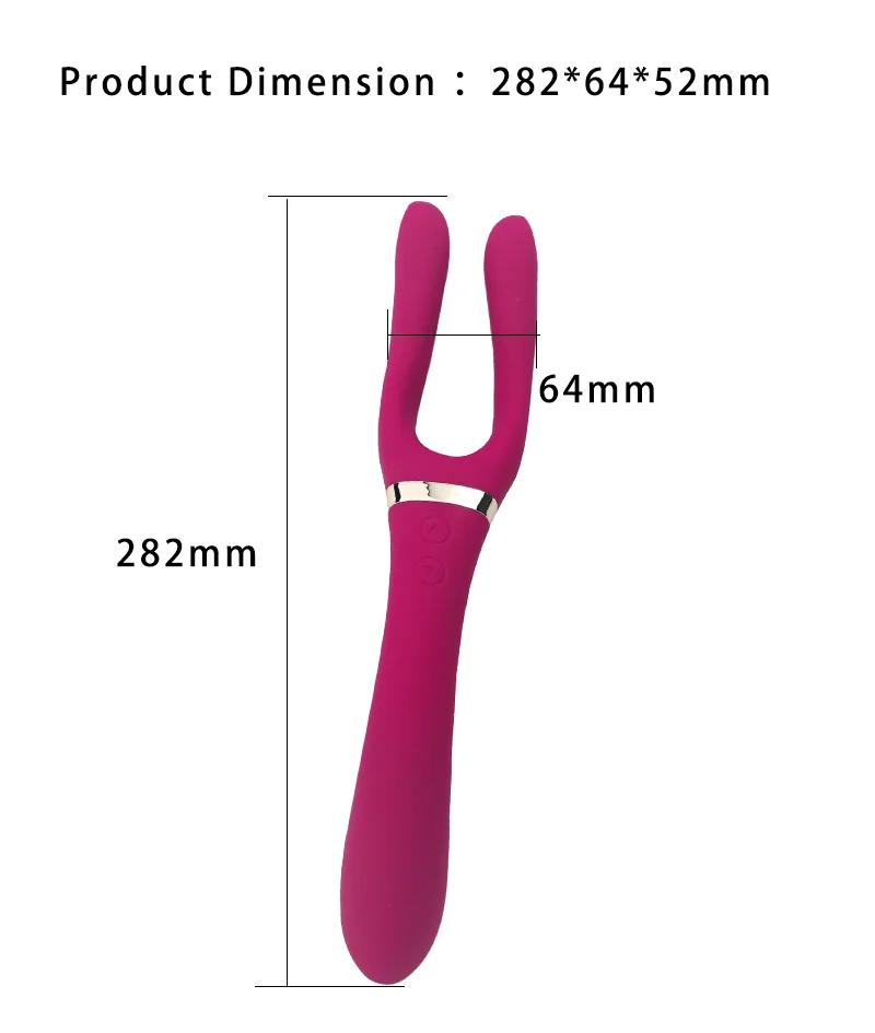 GINYA Multi-functional Vibrator Rabbit ears CH01035 gallery image 3