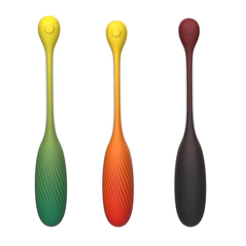 GINYA Female Vaginal Stimulation Adult Sex Toy Dual Layer Silicone Love Egg main image
