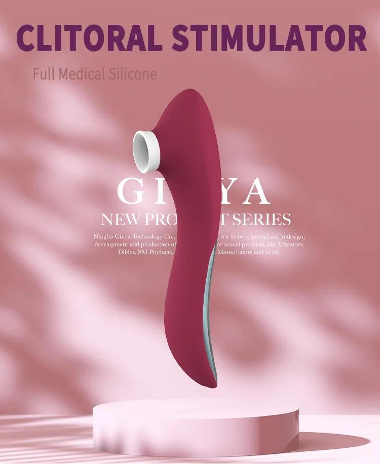 GINYA 2023 New Design Female Sucking Vibrator CH05059 gallery image 1