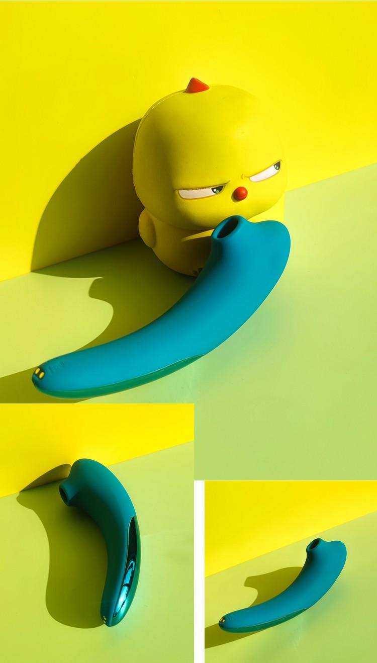 GINYA New Patented Design Women's Suction Vibrator Sex Toy CH05088 gallery image 5