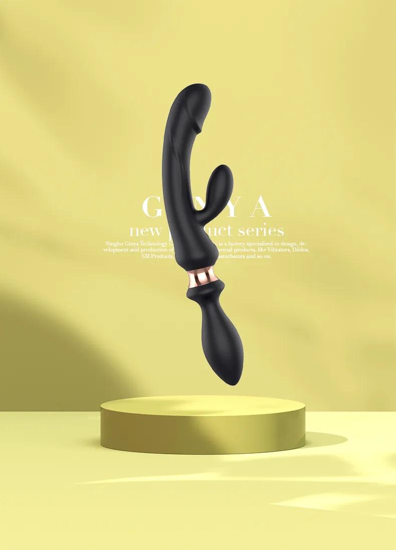 GINYA Rabbit Vibrator Anal plug CH01128 gallery image 1