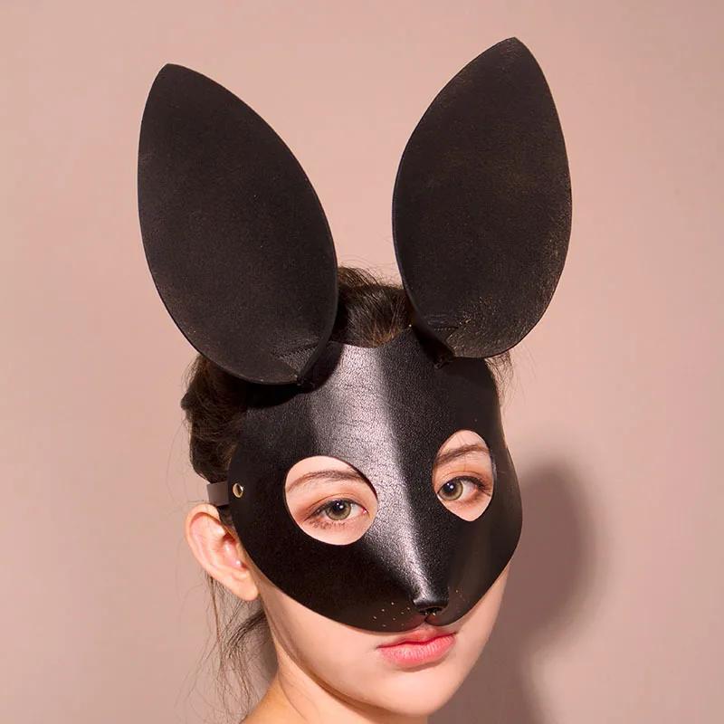 GINYA SM Leather Rabbit Mask CH21017 gallery image 2