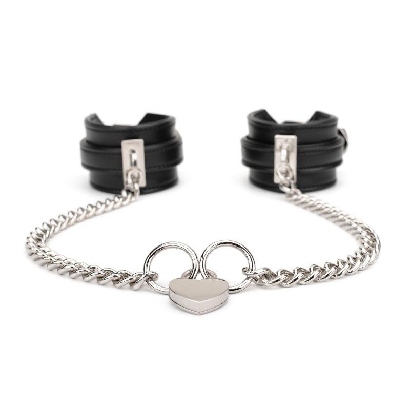 GINYA SM Leather handcuffs CH21009 main image