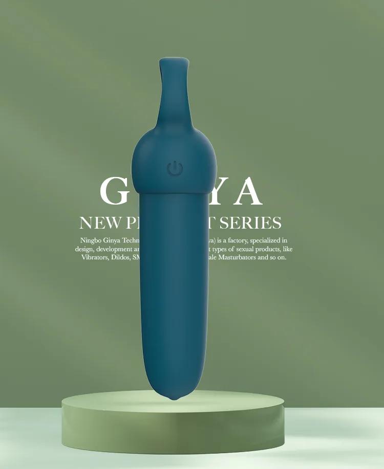 GINYA Liquid Silicone Bullet Vibrators CH06029 gallery image 1