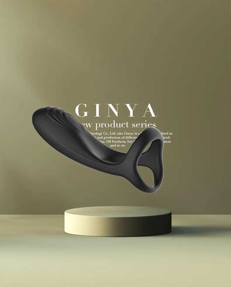 GINYA Vibrating Cock Ring Sex Toy — 1154 gallery image 1