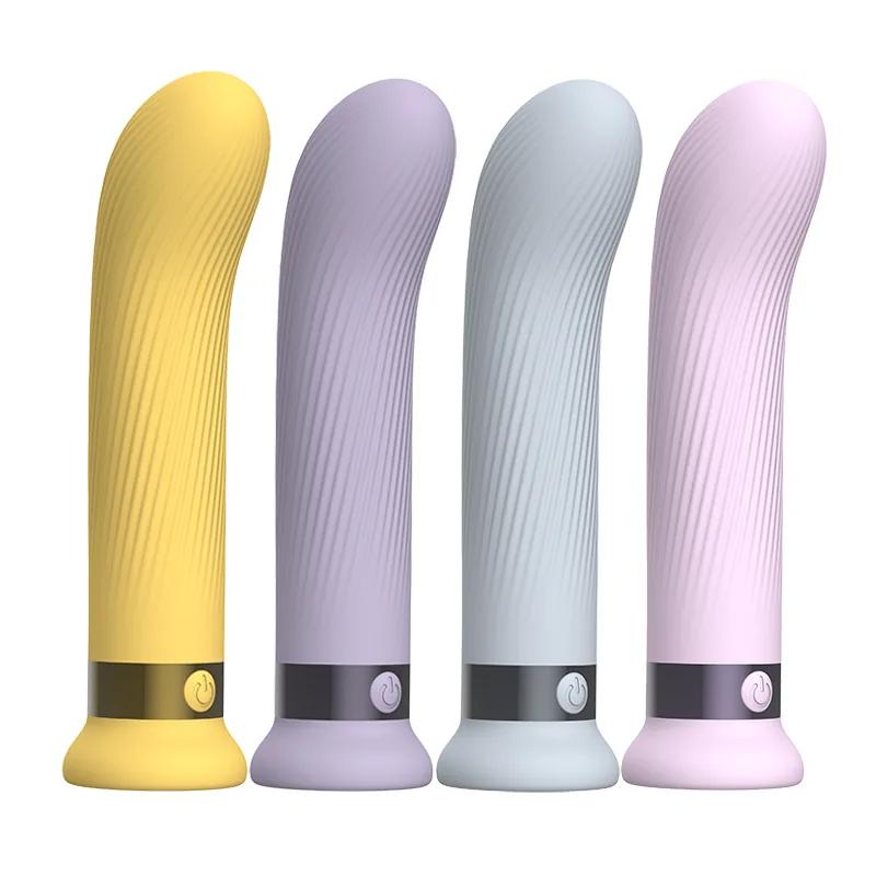 GINYA 2024 New Pinstripe Design Cute Mini G-spot Vibrator main image