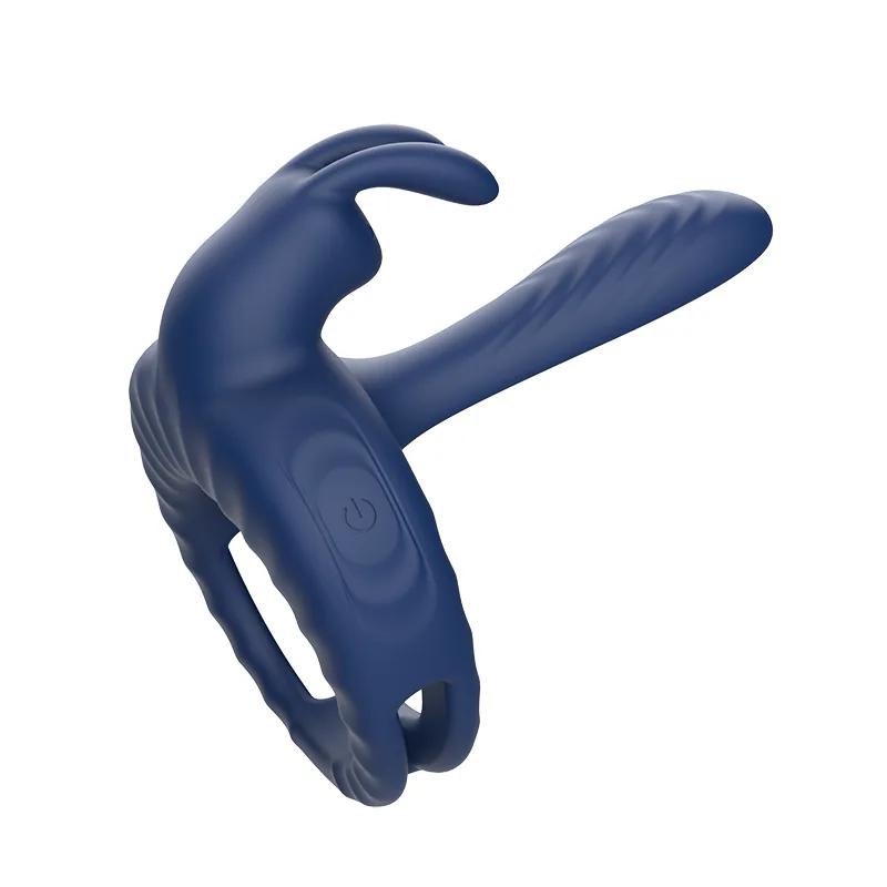 GINYA Liquid Silicone Vibrating Cock Ring CH08039 main image