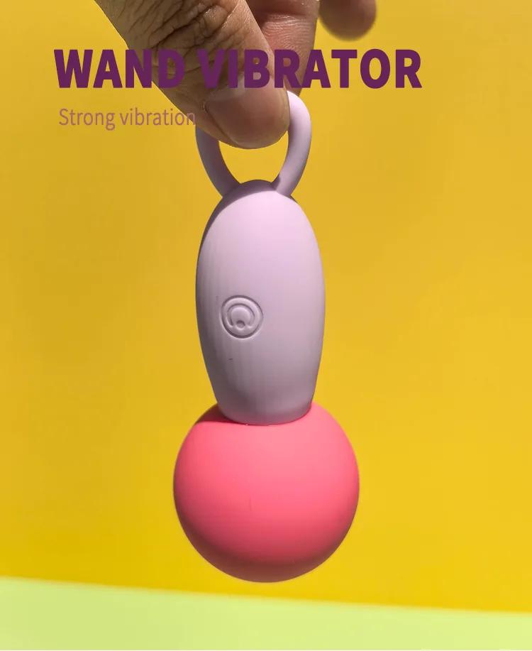 GINYA New Cute Mini AV Wand Vibrator gallery image 1