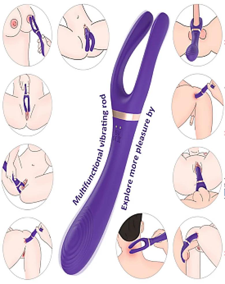 GINYA Multi-functional Vibrator Rabbit ears CH01035 gallery image 6