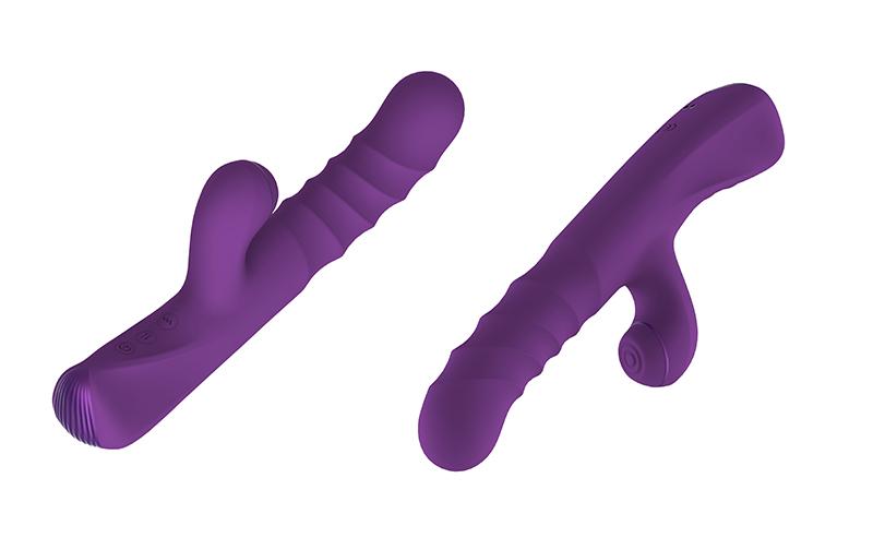 GINYA Thrusting Vibrator with flapping stimulator CH03019 gallery image 2