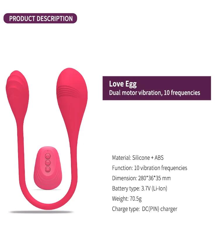 GINYA Wireless Vibrator Remote Control Love Egg CH07031 gallery image 2