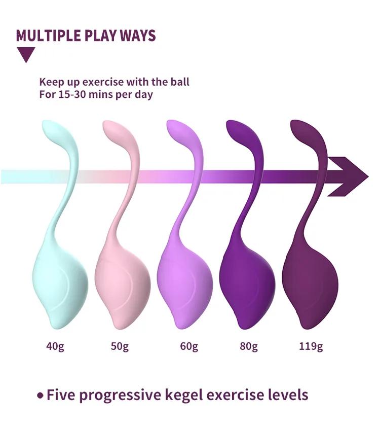 GINYA Silicone Kegel Balls CH13020 gallery image 4