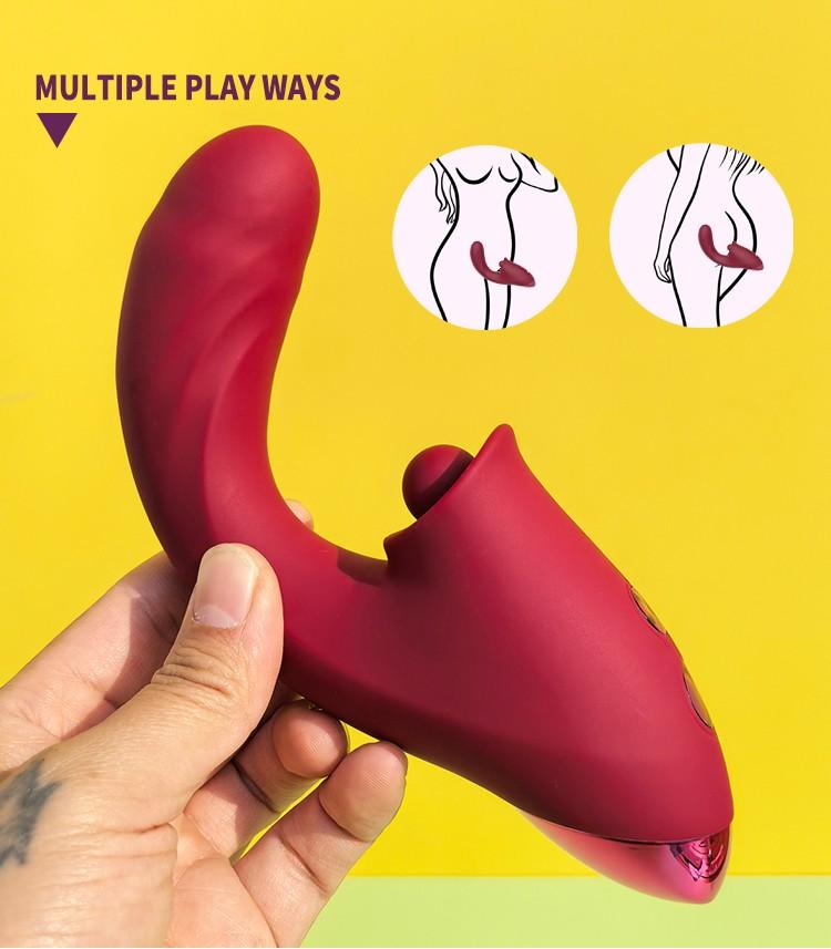 GINYA G-spot Vibrators Female Thrusting Vibrating Massager Clitoral Slapping Stimulating Vibrator gallery image 5