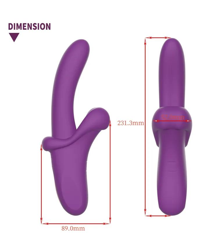GINYA G-spot Vibrators Female Swinging Vibrating Massager Clitoral Slapping Stimulating Vibrator gallery image 3