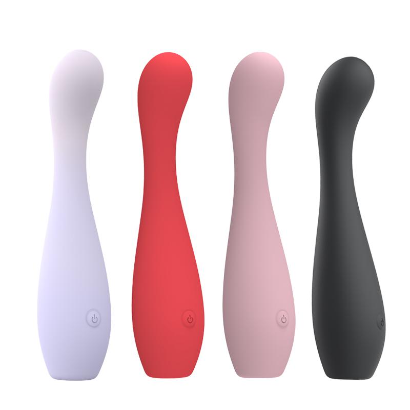 GINYA New Liquid Silicone G Spot Vibrator — CH01312 main image