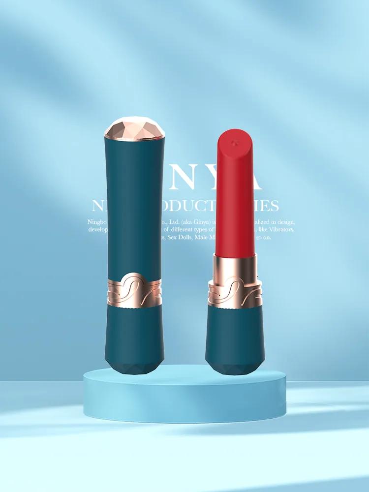 GINYA Rechargeable Lipstick Vibrator CH06008 gallery image 1