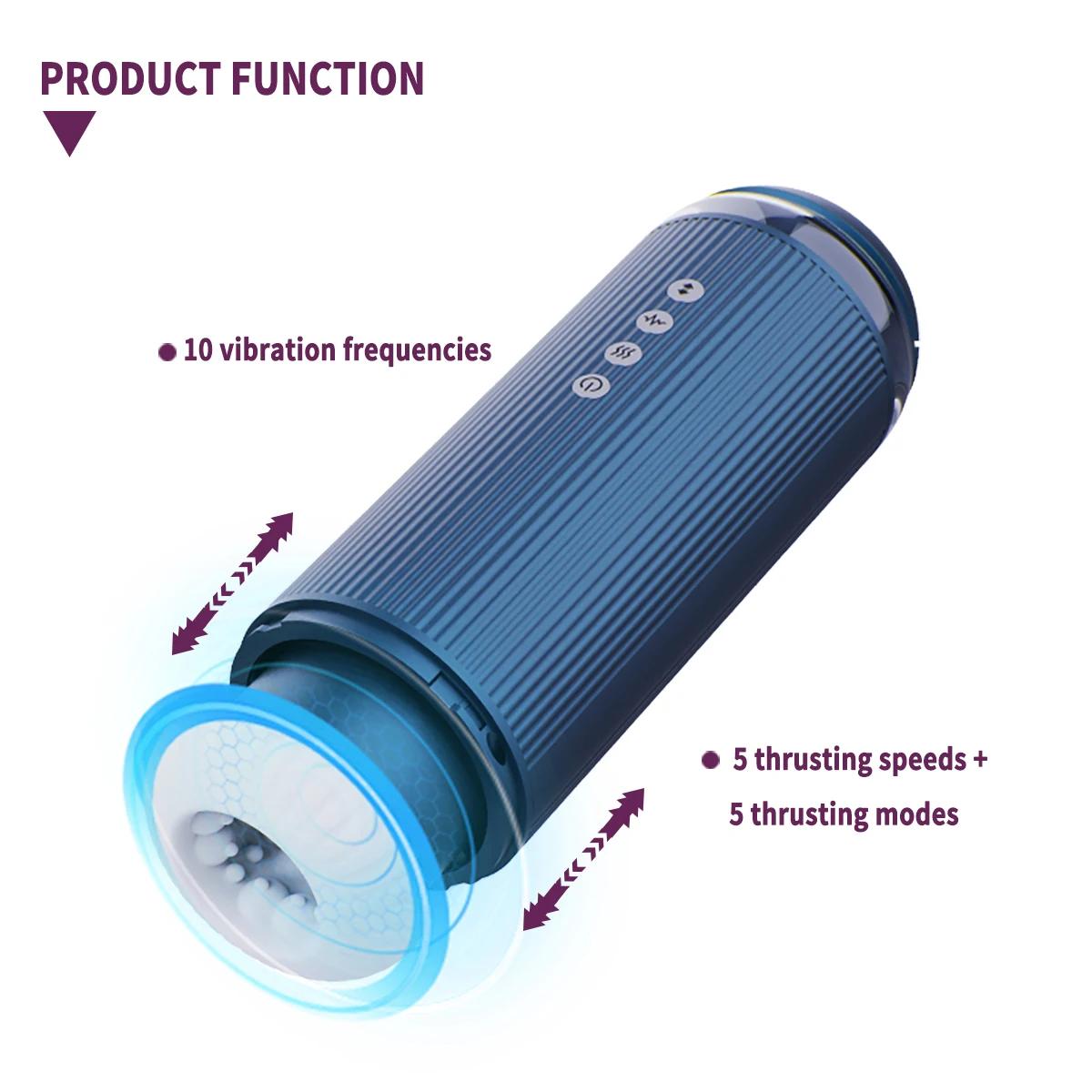 Heating Masturbator Male Vibration OEM ODM Manufacturer | GINYA CH17030 gallery image 4
