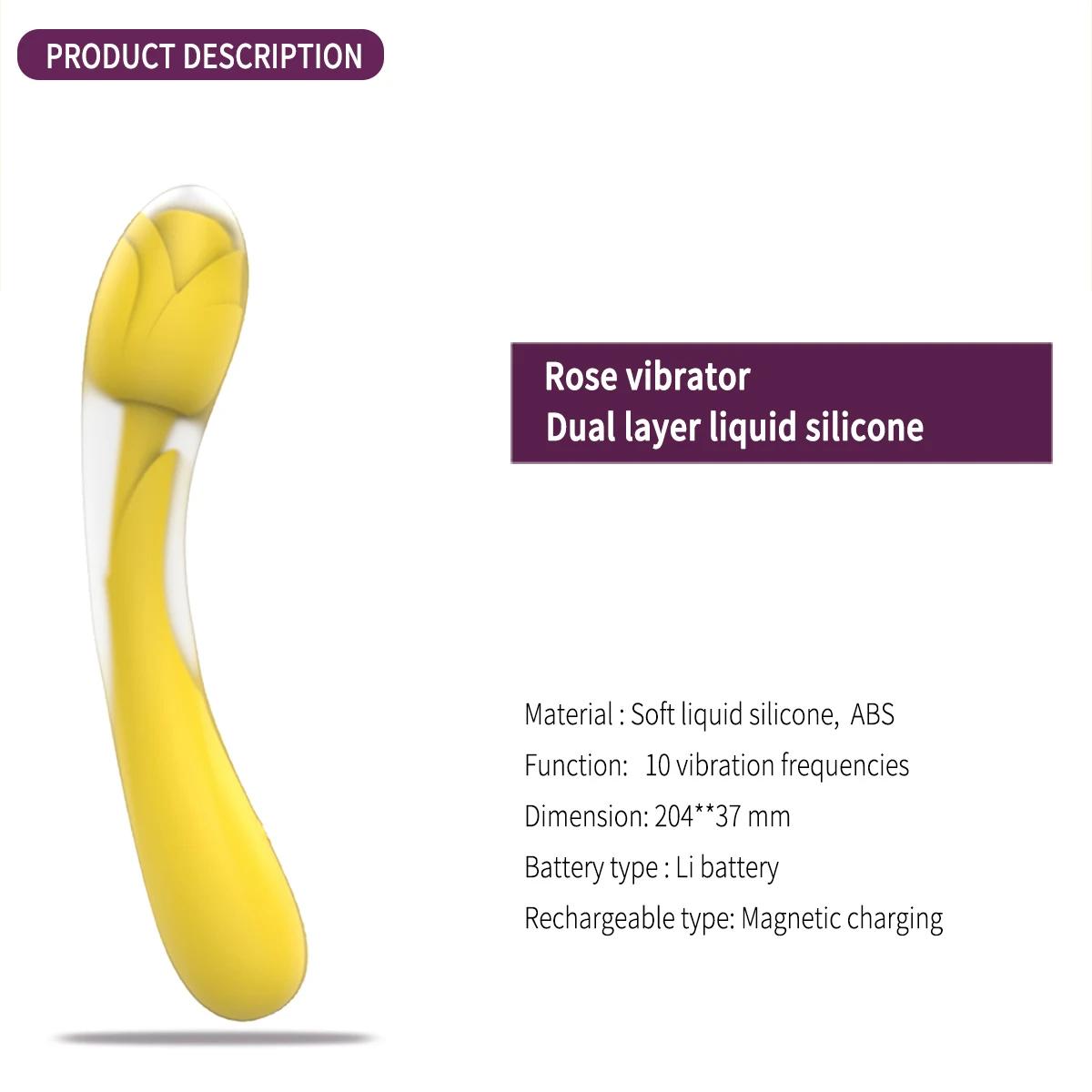 Fabricante de Vibrador Punto G de Doble Capa | GINYA CH01273 gallery image 2