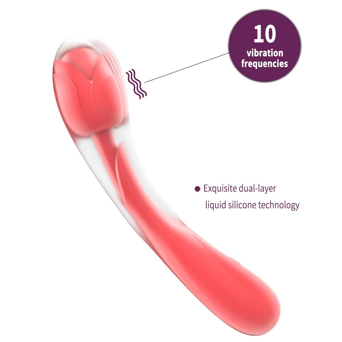 Fabricante de Vibrador Punto G de Doble Capa | GINYA CH01273 gallery image 4