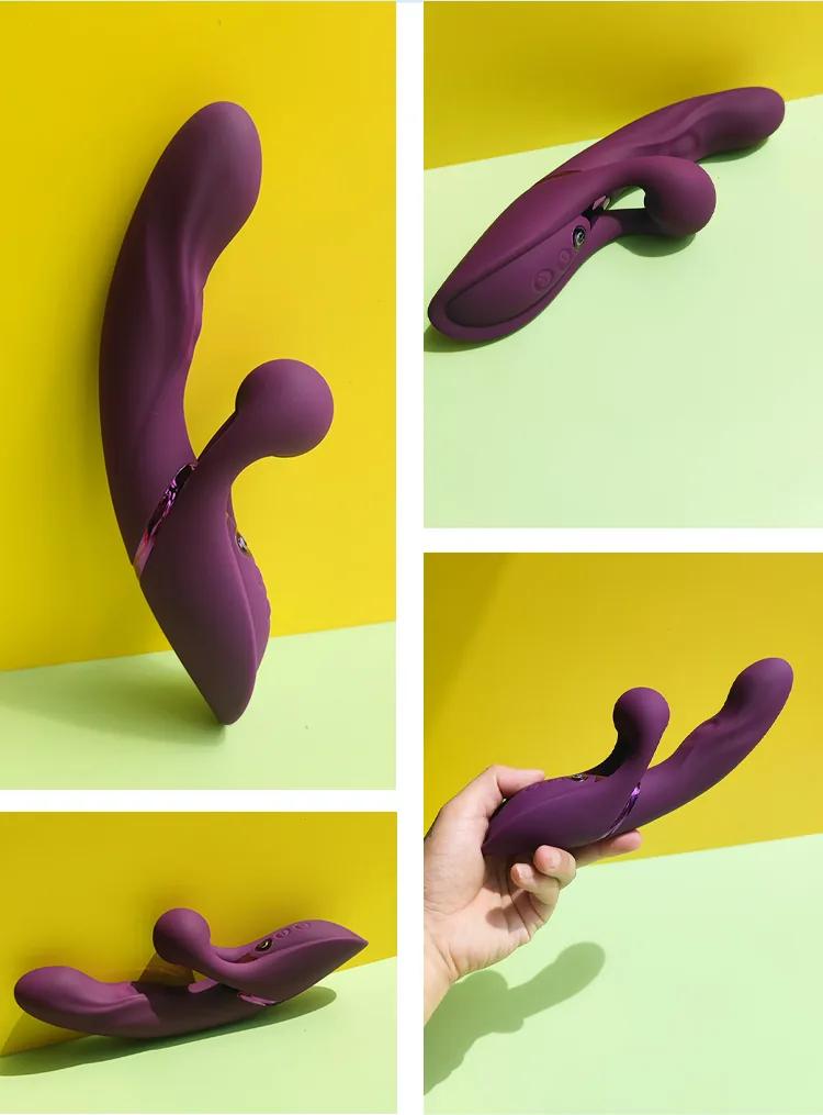 GINA 2023 New Design Pulse Rabbit Vibrator CH01002 — CH01002 gallery image 6
