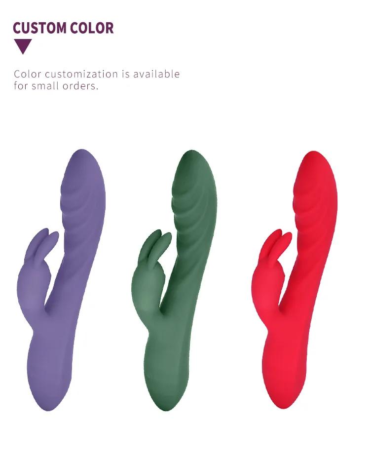 GINYA Liquid Silicone Rabbit Vibrator — CH03052 gallery image 5