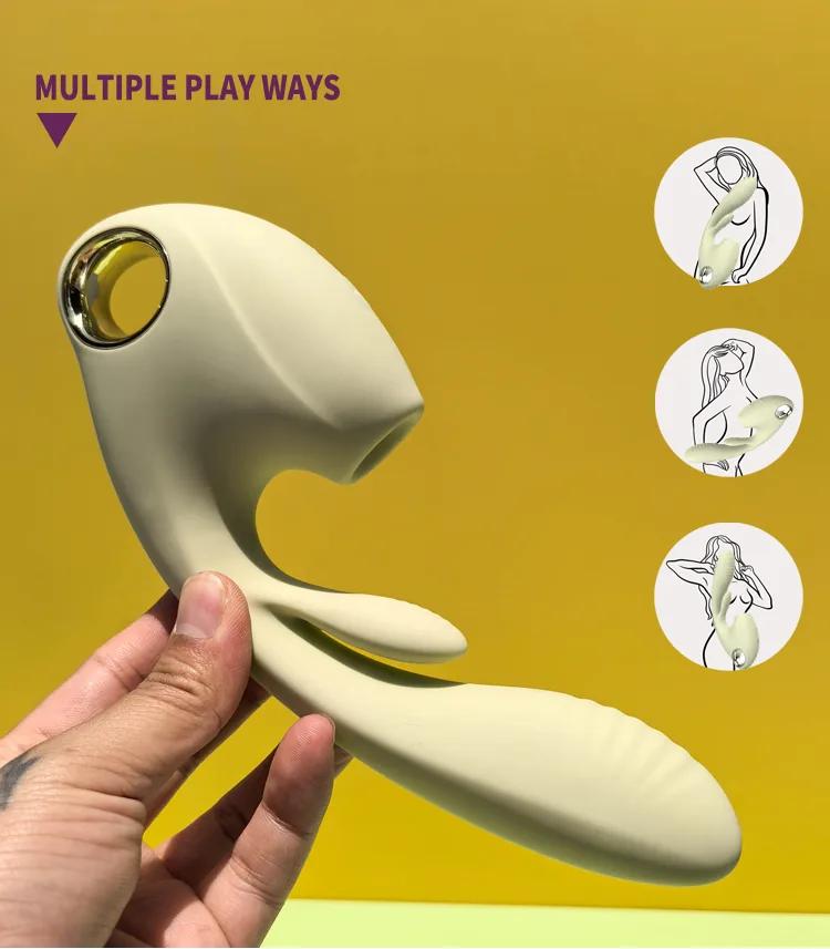 Female clitoral suction vibrator couple sex toy G-spot stimulator CH03075 gallery image 5