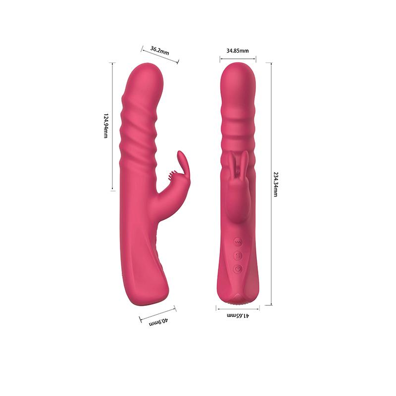 GINYA Thrusting Rabbit Vibrator CH03012 gallery image 3