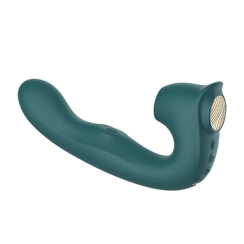 GINYA Luxury Design Slapping Vibrator Female G-spot Stimulator Rotating Beads for Clitoral Stimulation Sex Toys For Women main image