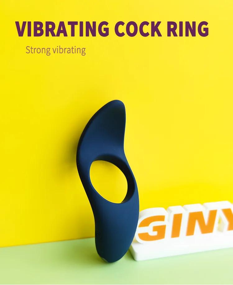 GINYA Vibrating Cock Ring CH08060 gallery image 1