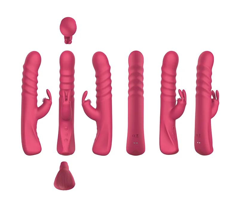 GINYA Thrusting Rabbit Vibrator CH03012 gallery image 2