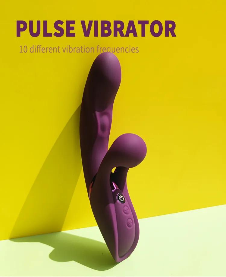 GINA 2023 New Design Pulse Rabbit Vibrator CH01002 — CH01002 gallery image 1