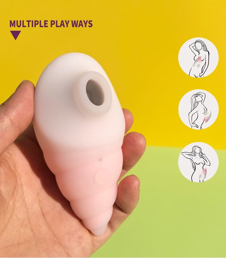 GINYA Cute Mini Vibrator Female Clitoral Sucking Stimulator Breast Massager Sex Toys for Women gallery image 5