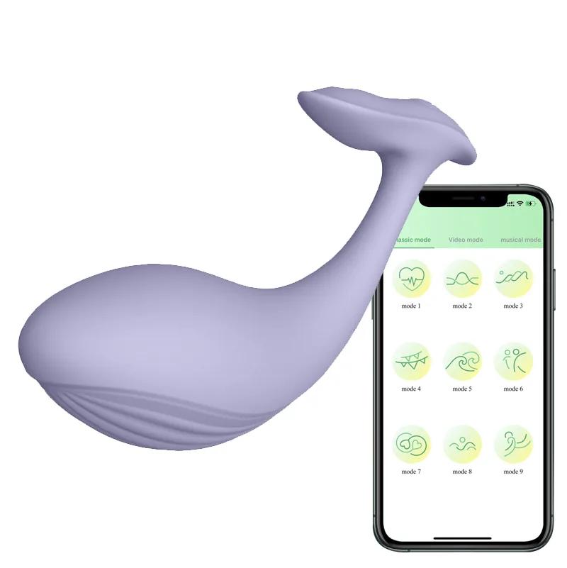 GINYA APP-Controlled Vibrating Love Egg CH07045 main image