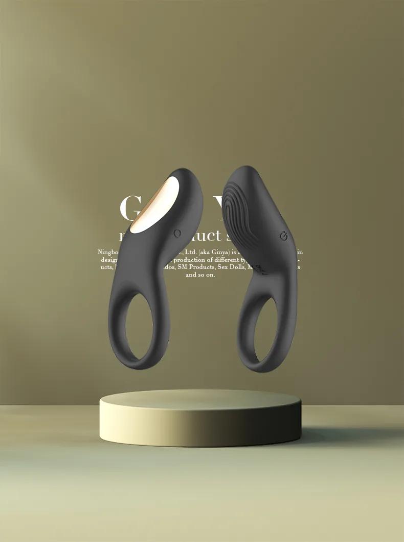GINYA Vibrating Cock Ring Sex Toy — 1152 gallery image 1